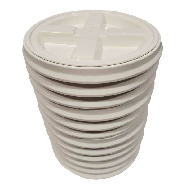 12Pack Gamma Seal Lids Fits 3.5 gal., 5 gal., 6 gal. & 7 gal. Pail