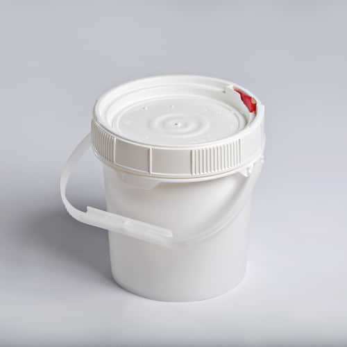 1.25 Gallon Screw Top Bucket and Lid with Plastic Handle 3.61 Each