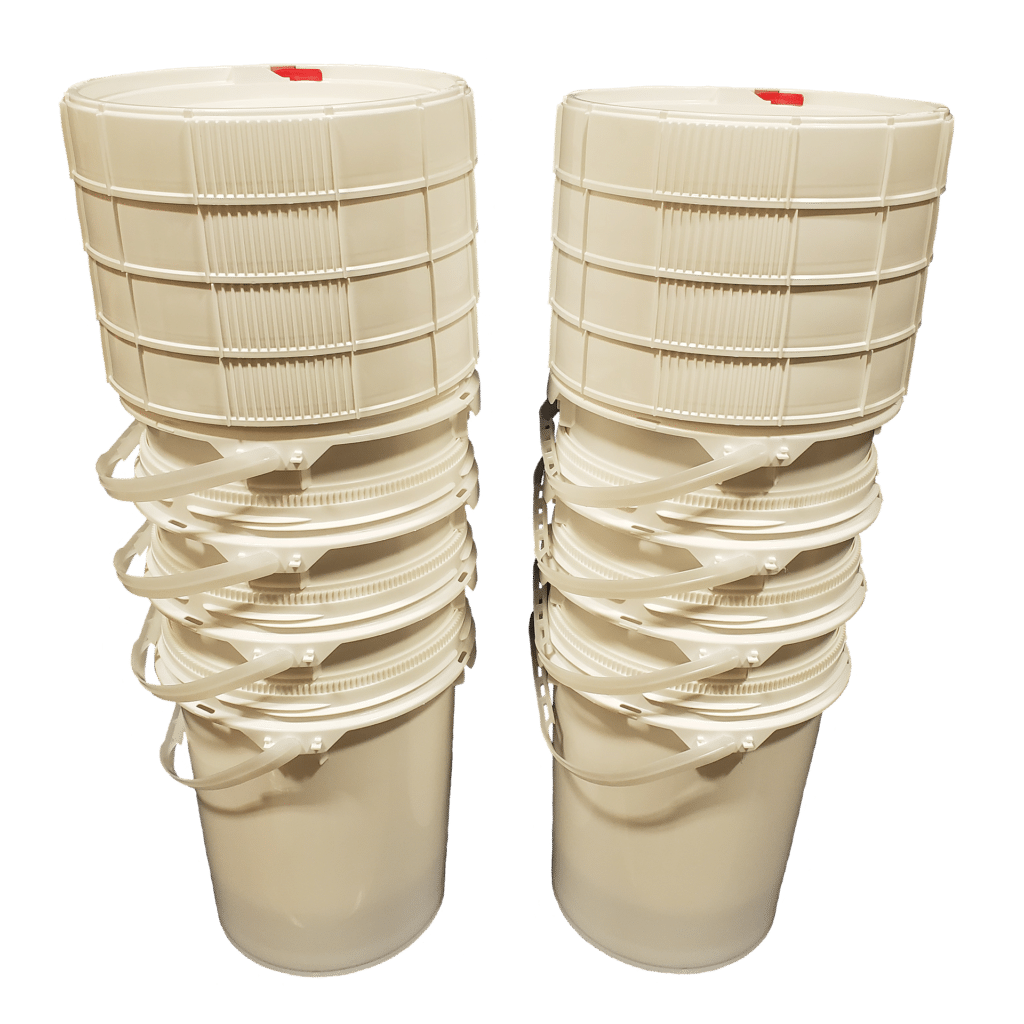 5.0 Gallon Screw Top Bucket & Lid with Plastic Handle 10.60 each