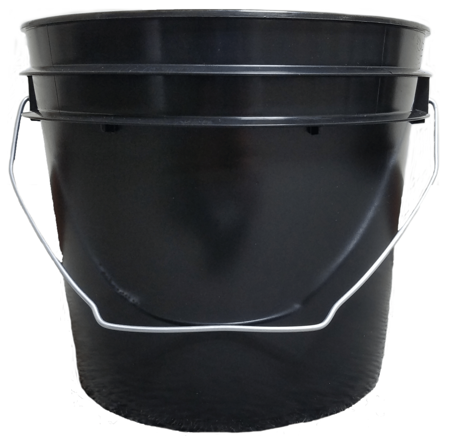 Bulk 1Gallon Round Plastic Buckets w/ Wire Bale Handle 24Pack