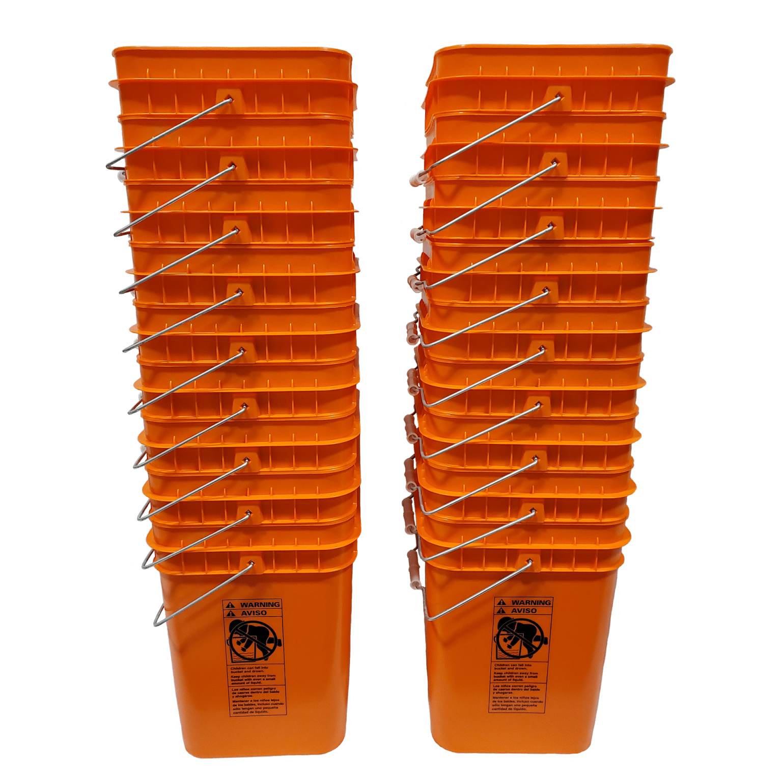 Plastic Buckets & Pails Affordable Buckets Custom Order Label Transfer