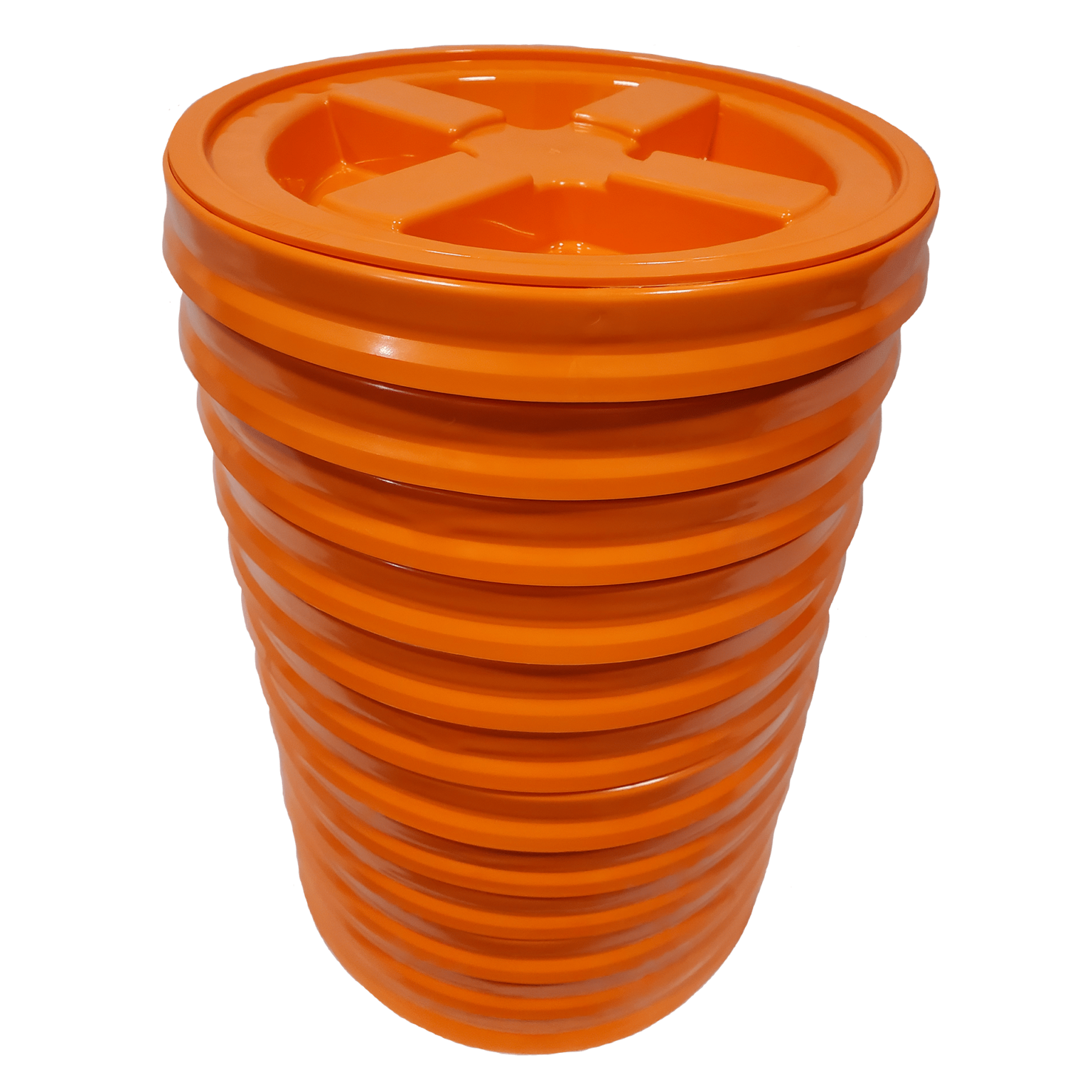 12Pack Gamma Seal Lids Fits 3.5 gal., 5 gal., 6 gal Pail/Bucket